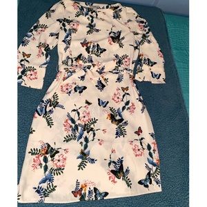PINK BUTTERFLY DRESS